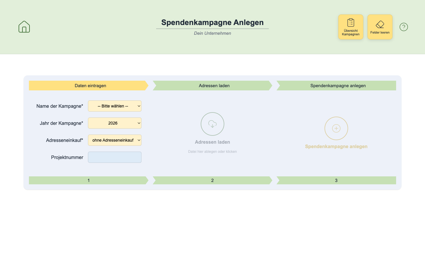 In Minuten startklar – inklusive Adress-Import